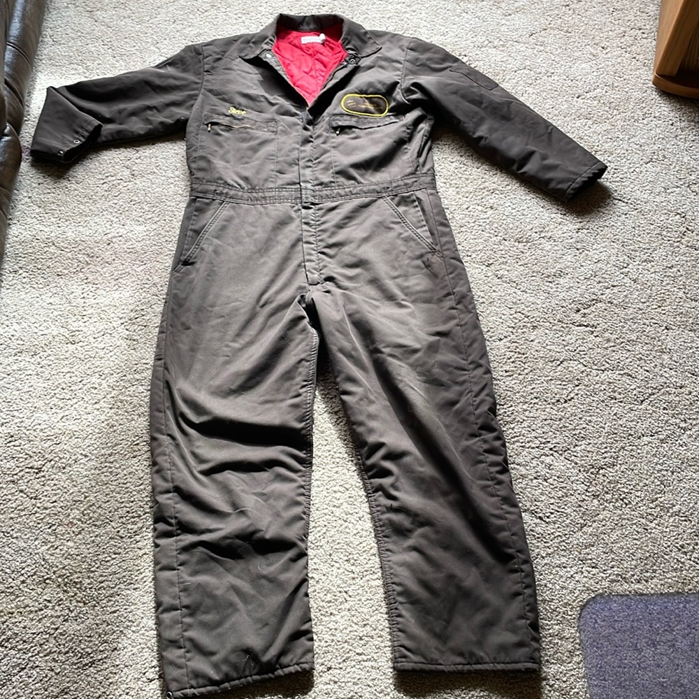 Wearguard insulated coveralls